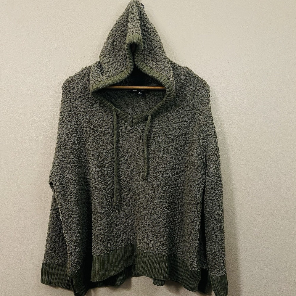 Allison Andrews Oversized Comfort Hoodie Olive Green Forrest Goblincore Size L